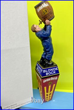 Gordon Biersch BOCK BEER Tap Handle Knob SKINNY BREWER CALIFORNIA BREWING NEW