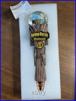 Gordon Biersch Maibock Beer Tap Handle Snow Globe Breweriana New Old Stock
