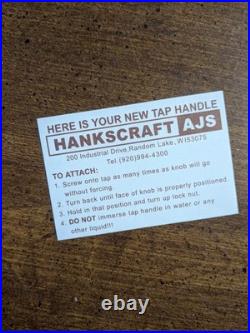 Gordon Biersch Sommerbrau Beer Tap Handle Snow Globe Hanscraft AJS NOS New