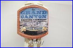 Grand Canyon Brewing Co Winter Snowman Topped Beer Tap Handle Man Cave MB