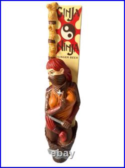 Granville Island Brewing Ginja Ninja Beer Tap Handle New in Box VHTF Rare