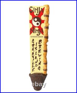 Granville Island Brewing Ginja Ninja Beer Tap Handle New in Box VHTF Rare