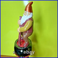 Gristmeisters Brewing GNOME BEER Tap Handle 11 North Folk LONG ISLAND NEW YORK