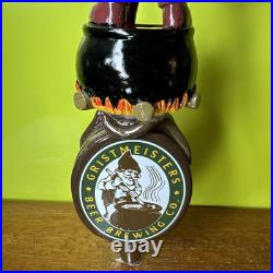 Gristmeisters Brewing GNOME BEER Tap Handle 11 North Folk LONG ISLAND NEW YORK