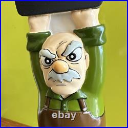 Grumpy Old Men Brewing BEER Tap Handle NEW in BOX 12 Tall Blue Ridge GEORGIA