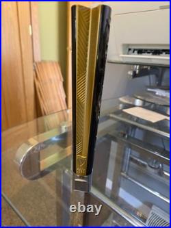 Guinness Beer Tap Handle! Gold Accents! Extreme Rare Look At Back