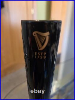 Guinness Beer Tap Handle! Gold Accents! Extreme Rare Look At Back
