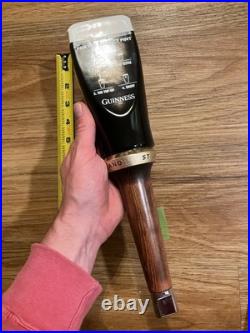 Guinness Beer Tap Handle Knob Topper Bar Top Keg Brewing Draft Pint Glass