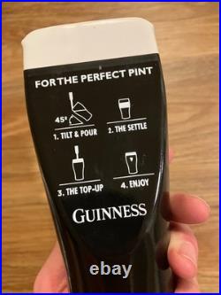 Guinness Beer Tap Handle Knob Topper Bar Top Keg Brewing Draft Pint Glass