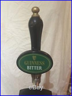 Guinness Bitter tap, tray and keg handle VERY RARE