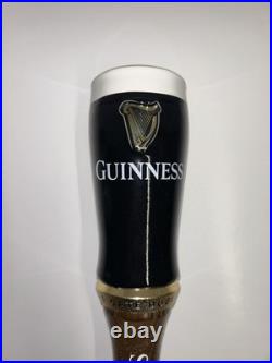 Guinness Draught Stout Tap Handle Wood Handle Ceramic Pint Pouring Instructions