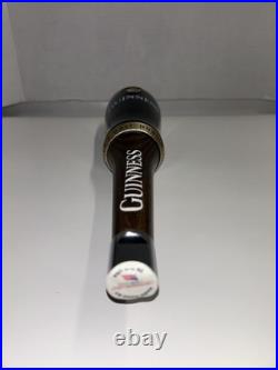 Guinness Draught Stout Tap Handle Wood Handle Ceramic Pint Pouring Instructions