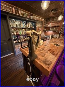 Guinness Harp Bar Tap Handle Sign Breweriana Display Fixture