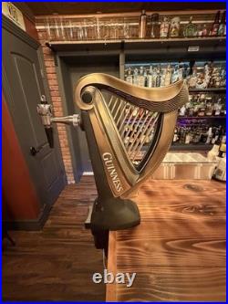 Guinness Harp Bar Tap Handle Sign Breweriana Display Fixture