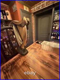 Guinness Harp Bar Tap Handle Sign Breweriana Display Fixture