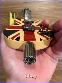 Guitar Beer Tap Handle Knob Keg Draft Bar Topper Kegerator Electric British Flag