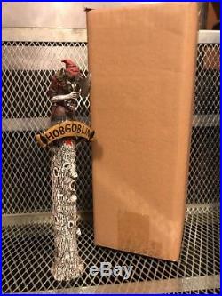 HOBGOBLIN ENGLISH ALE Fig MAD Troll Tree & Sword NEW STYLE Beer Tap Handle