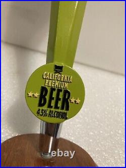 HOLLYWOOD BLONDE CALIFORNIAS PREMIUM draft beer tap handle. CALIFORNIA
