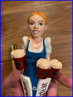 Hacker Pschorr Beer Tap Handle Knob Keg Bar Top Draft Brewing Oktoberfest Maiden