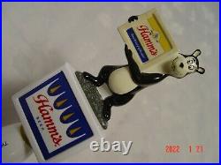Hamm's Bear The Beer. Refreshing! 3-sided Beer Tap Handle 12 NEW IN BOX