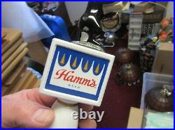 Hamms Beer Bear Tap Handle From The Beer Refreshing Sky Blue Waters New Hamm's