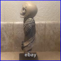 Harley-Davidson Skull Wings Helmet Ride to Live Live to Ride Tap Handle