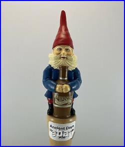 Heinzelmannchen Ancient Days Blonde Ale Beer Tap Handle Figural Gnome Tap Handle