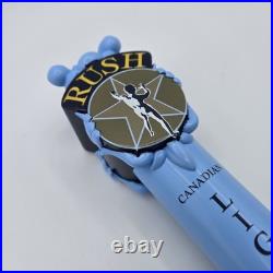 Henderson Brewing Co Rush Canadian Light Lager Beer Tap Handle Lee Lifeson Peart