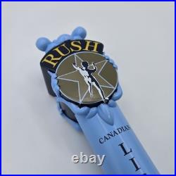 Henderson Brewing Co Rush Canadian Light Lager Beer Tap Handle Lee Lifeson Peart