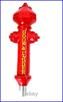 Hook & Ladder Brewing Company Lot of 4 Firefighter Beer Tap Handles