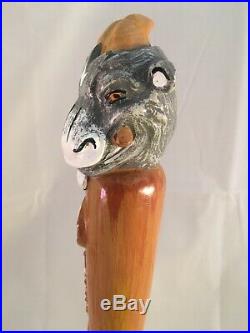 Hooker Brewing Nectar Of The Goats Beer Tap Handle Rare Figural Beer Tap Handle