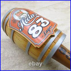 Hooters 83 Lager Barrel Beer Tap Handle 8 1/2, Rare