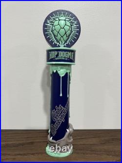 Hop Dogma Brewing Co Alpha Dankopotamus IPA Hippo Animal Figural Beer Tap Handle