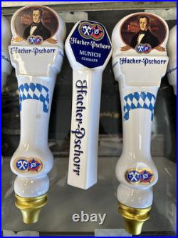 Huge Hacker Pschorr Tap Handle Lot! Most Are New! Rare & Collectible! 16 Taps
