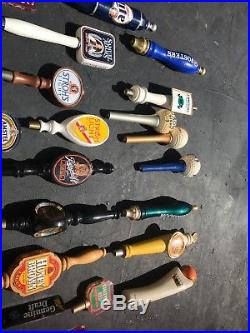 Huge Lot Of 31 Beer Tap Handles Brewery Taps Micro Brew Stadium Brew and Rare