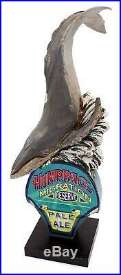 Humpback Migration Reserve Pale Ale Whale 3D Figural Beer Tap Handle