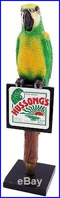 Hussongs Hussong's Cerveza 3D Figural Parrot Beer Tap Handle