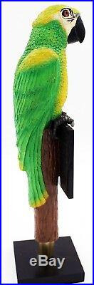 Hussongs Hussong's Cerveza 3D Figural Parrot Beer Tap Handle