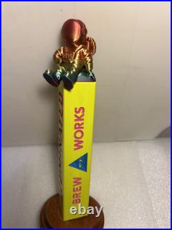 ILLUMINATED BREW WORKS JR. ASTRONAUT LOST IN SPACE beer tap handle. ILLINOIS ILLUMINATED BREW WORKS JR. ASTRONAUT LOST IN SPACE beer tap handle. ILLINOIS