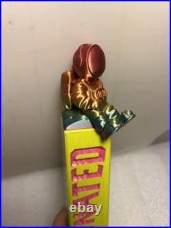 ILLUMINATED BREW WORKS JR. ASTRONAUT LOST IN SPACE beer tap handle. ILLINOIS