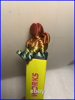 ILLUMINATED BREW WORKS JR. ASTRONAUT LOST IN SPACE beer tap handle. ILLINOIS ILLUMINATED BREW WORKS JR. ASTRONAUT LOST IN SPACE beer tap handle. ILLINOIS