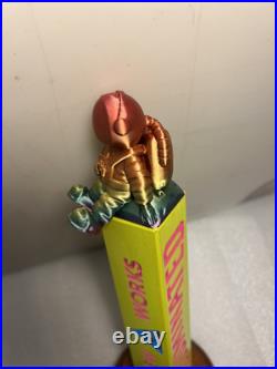 ILLUMINATED BREW WORKS JR. ASTRONAUT LOST IN SPACE beer tap handle. ILLINOIS