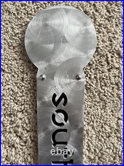 IMPERIAL iba inquity Black Ale Southerntier Beer Tap Handle Rare Metal