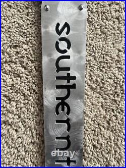 IMPERIAL iba inquity Black Ale Southerntier Beer Tap Handle Rare Metal