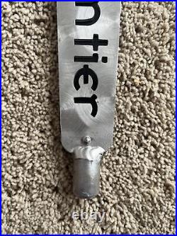 IMPERIAL iba inquity Black Ale Southerntier Beer Tap Handle Rare Metal