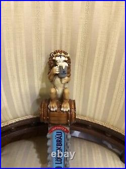 IMPORTED LOWENBRAU BEER LIONS BREW DRINKING LION Draft beer tap handle