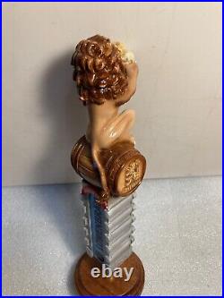 IMPORTED LOWENBRAU BEER LIONS BREW DRINKING LION Draft beer tap handle. GERMANY