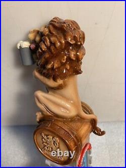 IMPORTED LOWENBRAU BEER LIONS BREW DRINKING LION Draft beer tap handle. GERMANY