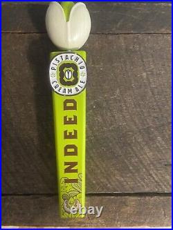 Indeed Pistachio Cream Ale Tap Handle Figural Beer Pull Minneapolis Minnesota