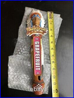 Indian Joe Brewing beer tap handle Rare Htf Christmas Gift Handle Last One